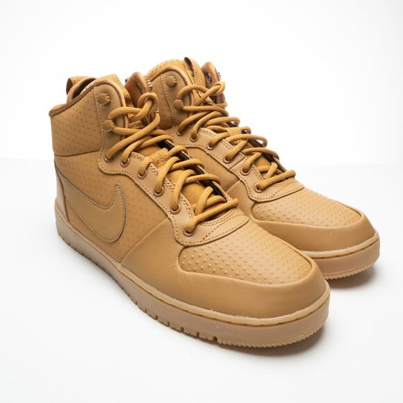 NEW NIKE Court Borough Mid Winter Boots 'Wheat Brown' size 10.5 - Picture 2 of 11
